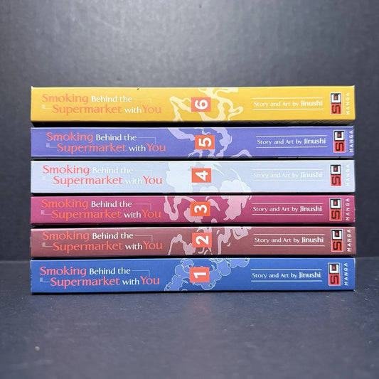 Smoking Behind the Supermarket with You Manga Volumes 1-6 English US Authentic