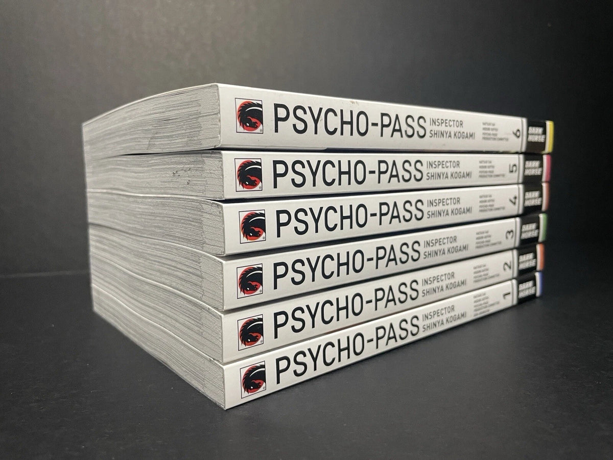 Psycho Pass Inspector Manga Volumes 1-6 Brand New Authentic Dark Horse