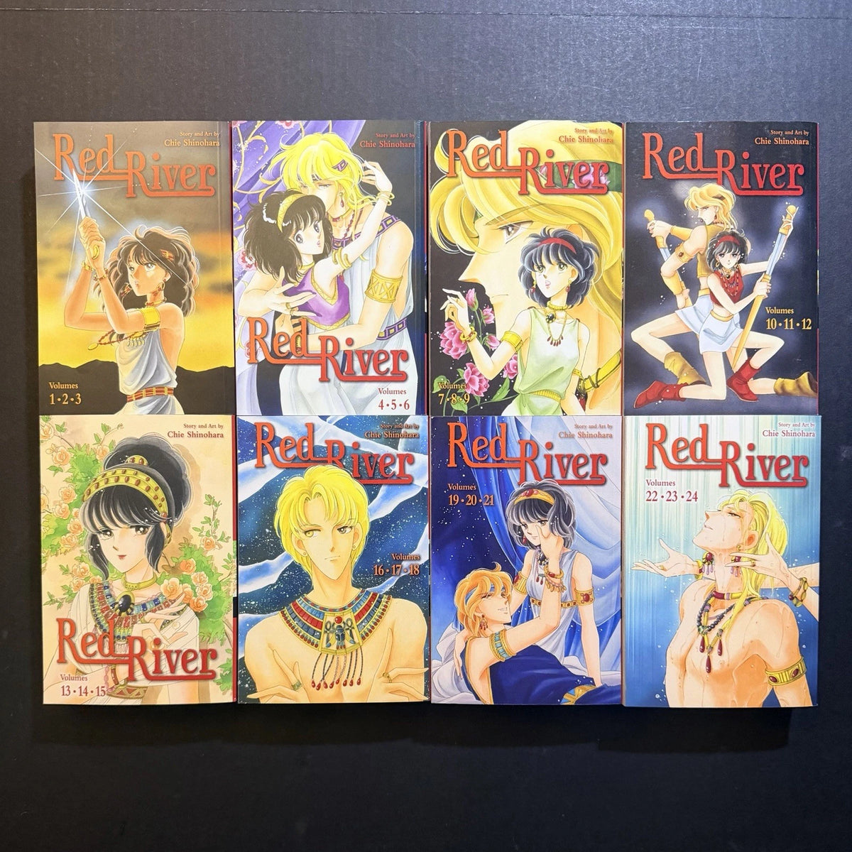 Red River Manga Omnibus Volumes 1-24 Brand New English Authentic Viz Media