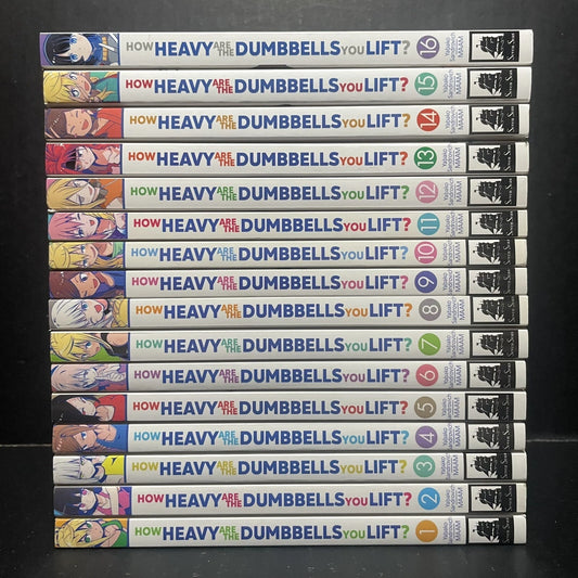How Heavy Are The Dumbbells You Lift? Manga Volumes 1-16 New English Authentic