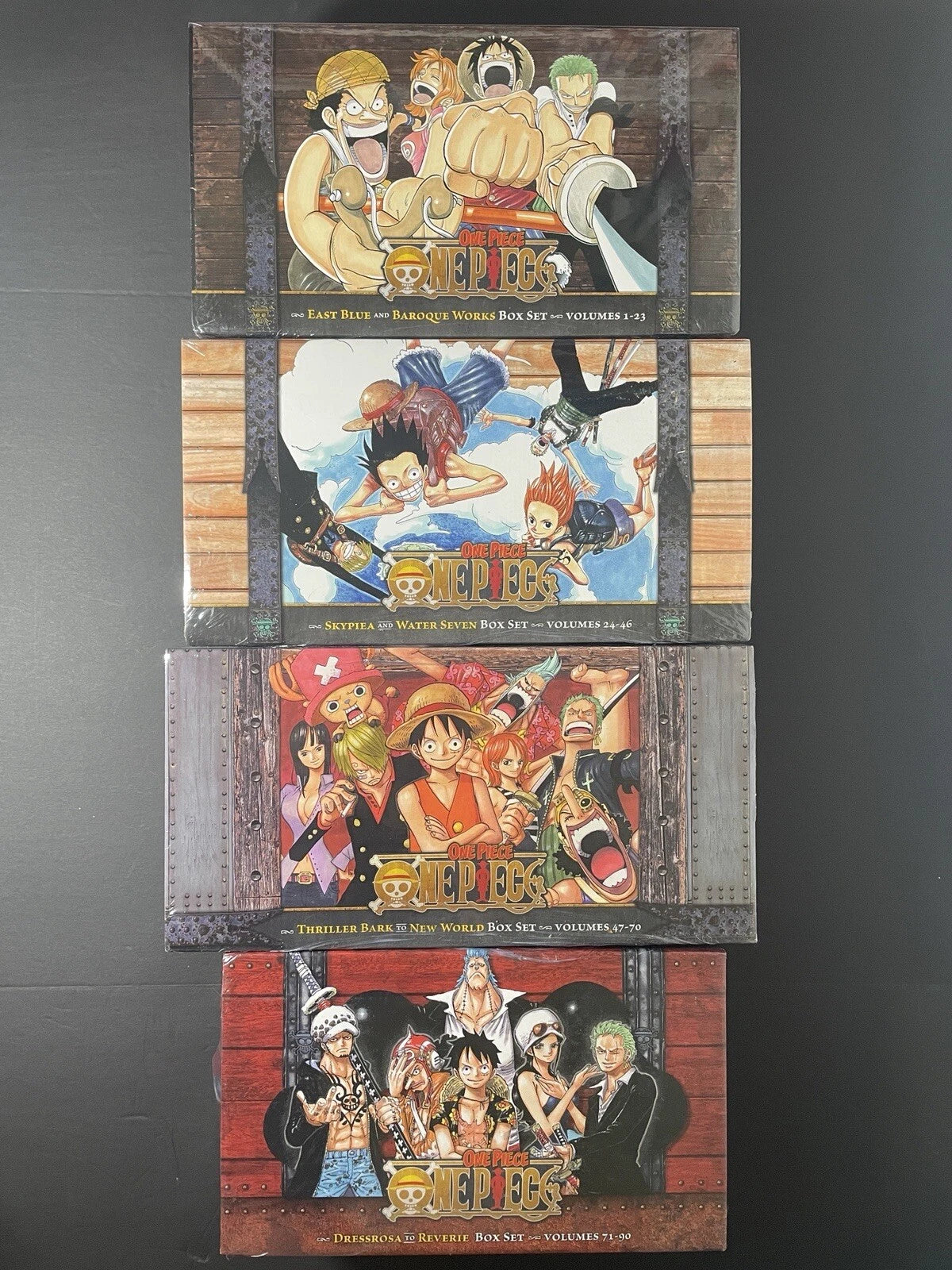 One Piece Manga Box Sets 1-4 English New Sealed US Authentic Viz Media