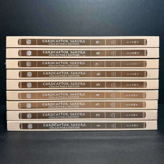 Cardcaptor Sakura Collector’s Edition Manga Hardcover Volumes 1-9 English Sealed