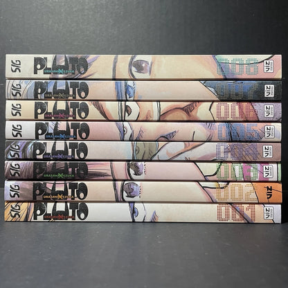 Pluto Manga Volumes 1-8 English New Authentic Viz Media Urasawa x Tezuka