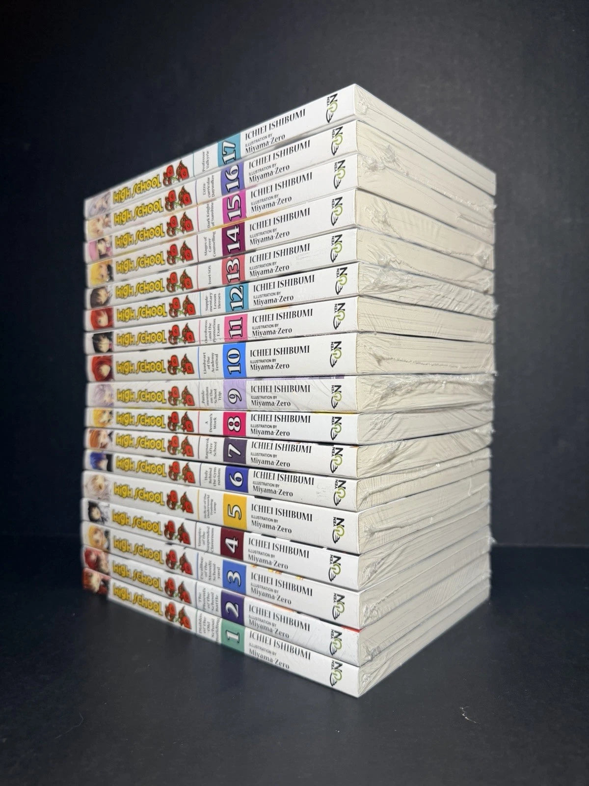 High School DxD Light Novel Volumes 1-17 Sealed Brand New US Authentic