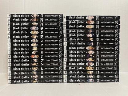 Black Butler Manga Volumes 1-33 Brand New English US Authentic Complete Set