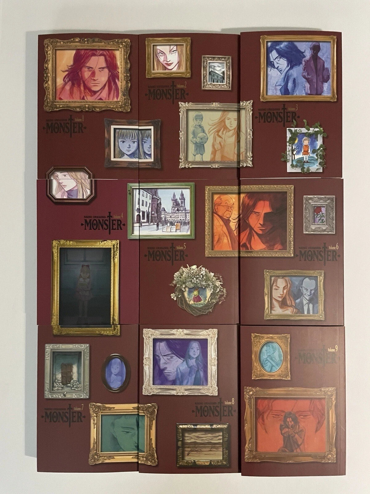 Monster Perfect Edition Manga Volumes 1-9 English Complete New Viz Media Urasawa