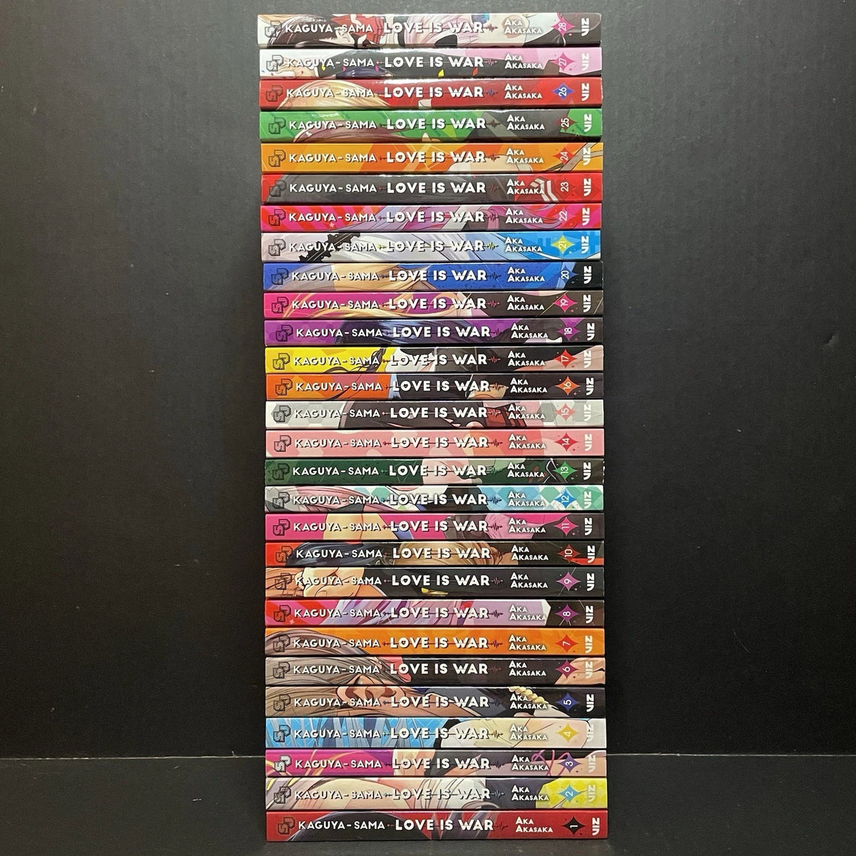 Kaguya-Sama Love is War Manga Volumes 1-28 Complete Set English New US Viz Media