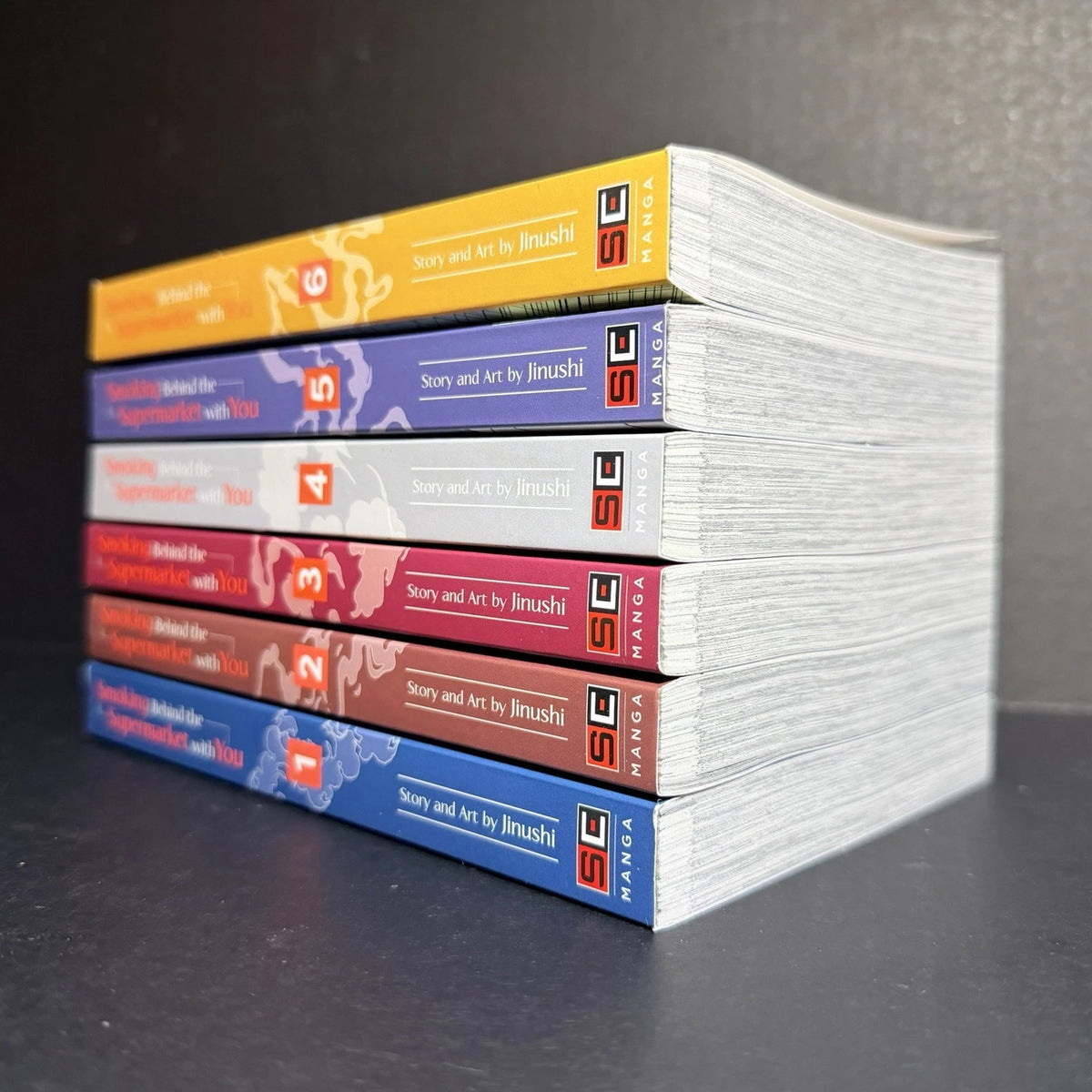 Smoking Behind the Supermarket with You Manga Volumes 1-6 English US Authentic