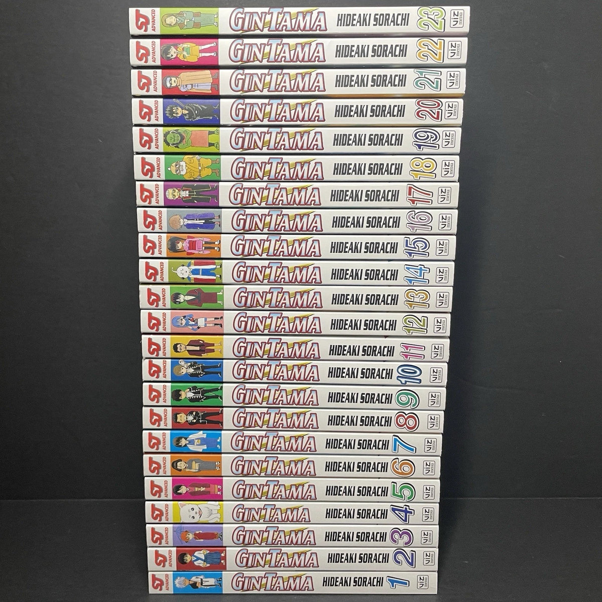 Gintama Manga Volumes 1-23 Brand New Complete Set English Authentic Viz Media