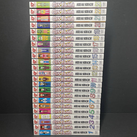 Gintama Manga Volumes 1-23 Brand New Complete Set English Authentic Viz Media