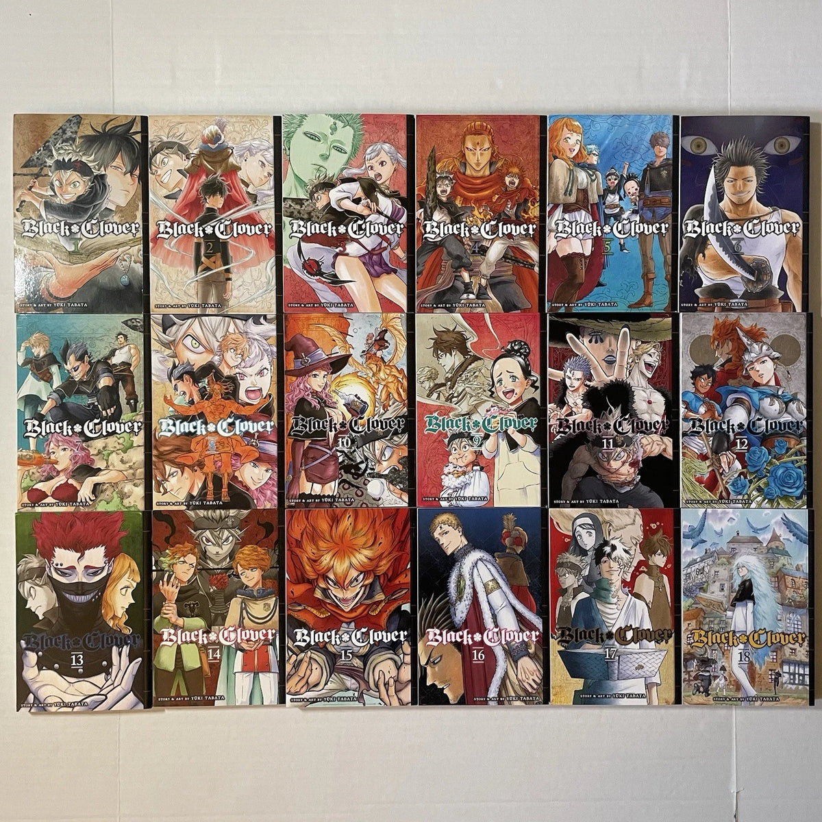 Black Clover Manga Volumes 1-36 English Authentic US Viz Media New