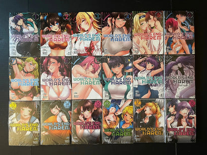 World’s End Harem Manga Volumes 1-18 English Brand New US Authentic Seven Seas