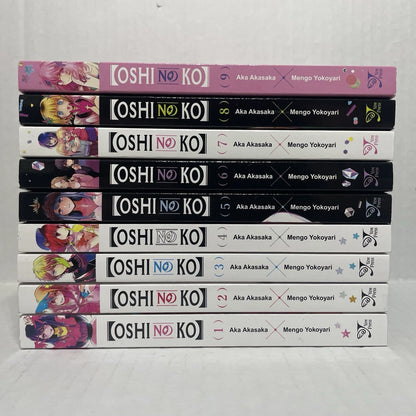 Oshi No Ko Manga Volumes 1-9 Brand New English Authentic US