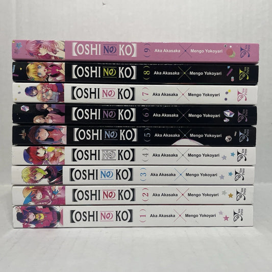 Oshi No Ko Manga Volumes 1-9 Brand New English Authentic US