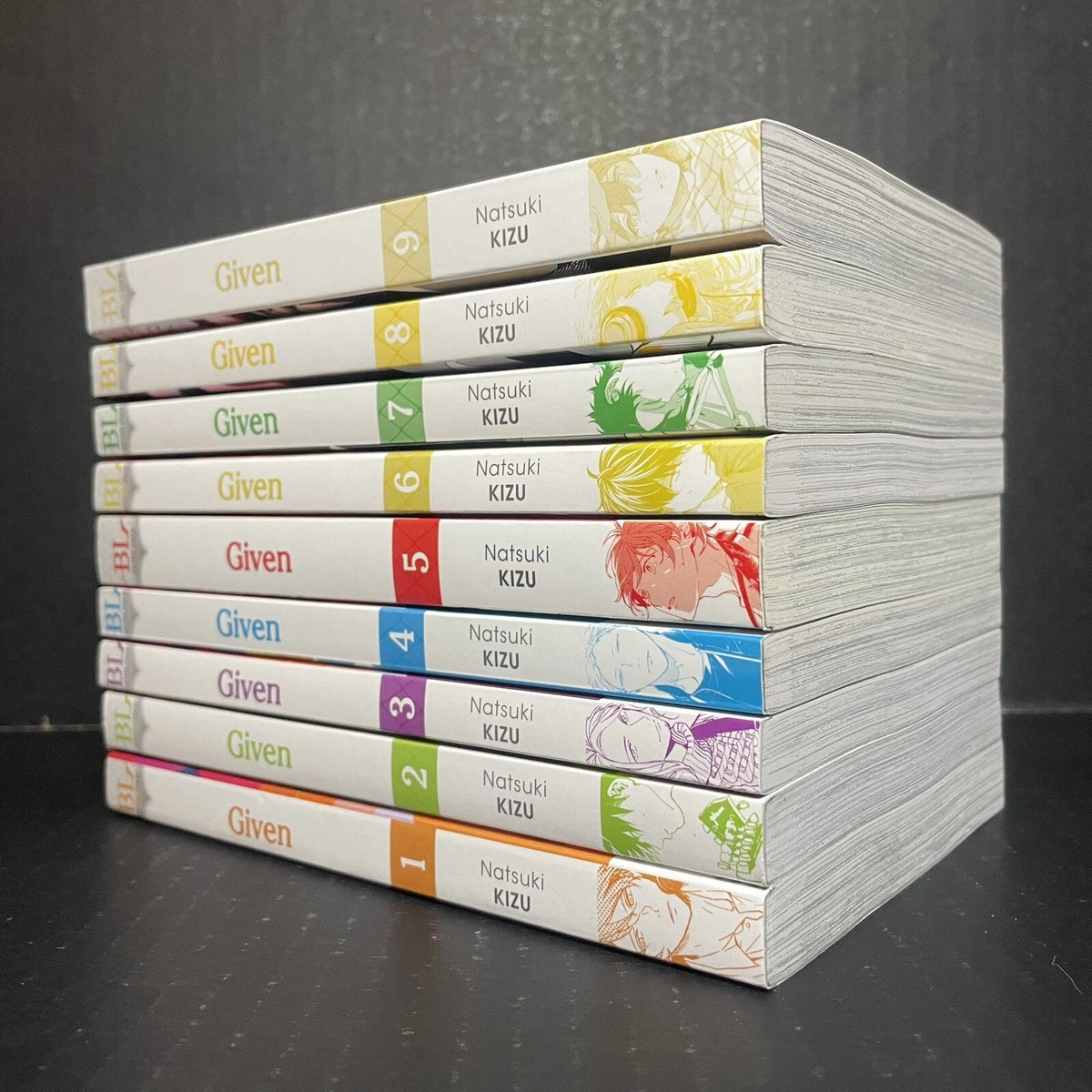Given Manga Volumes 1-9 BL Brand New English Authentic