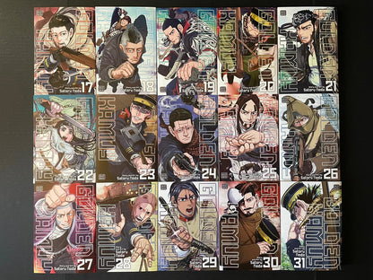 Golden Kamuy Manga Volumes 1-31 English Brand New Authentic Viz Media Complete