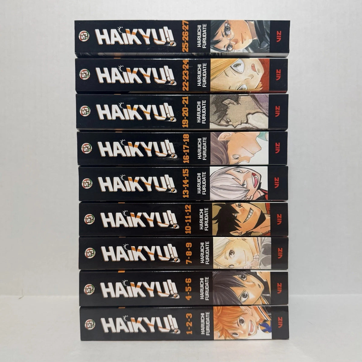 Haikyu!! Haikyuu!! Manga Omnibus Volumes 1-27 English New US Authentic Viz Media