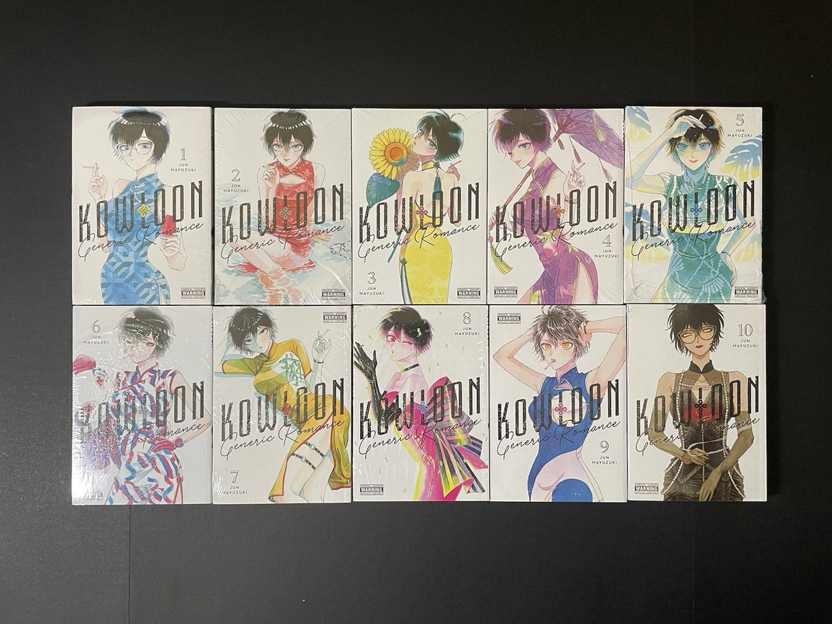 Kowloon Generic Romance Manga Volumes 1-10 Brand New Sealed English US Authentic